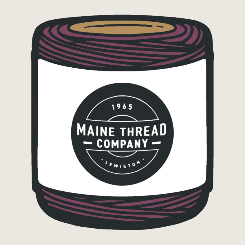 Raspberry Thread Sticker