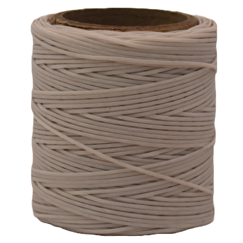 Ivory Braided Waxed Cord