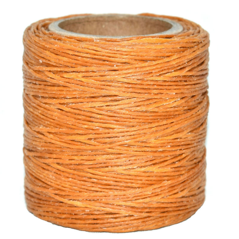 Topaz Gold Twisted Waxed Cord
