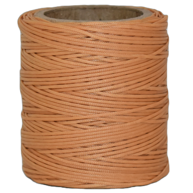 Ochre Braided Waxed Cord